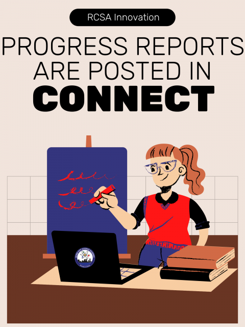 progress reports are posted